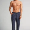 Pantalones Largos de Tela de Algodón Estampado Raya Diplomática