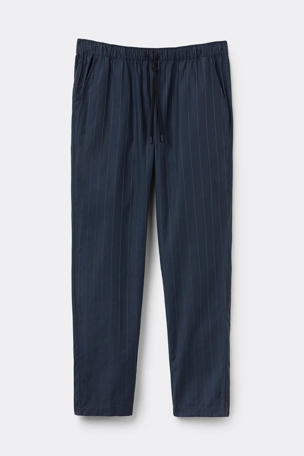 Pantalones Largos de Tela de Algodón Estampado Raya Diplomática