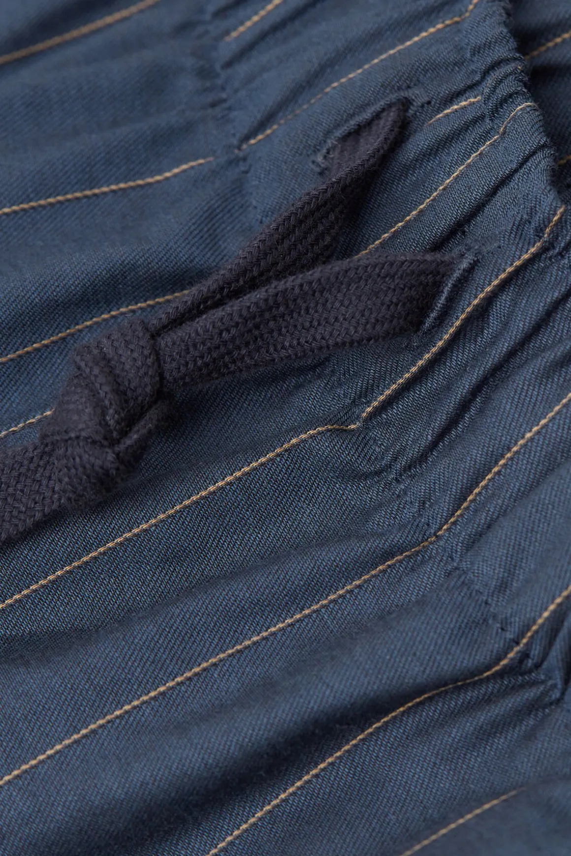 Pantalones Largos de Tela de Algodón Estampado Raya Diplomática