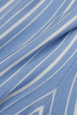 Pantalones Largos Modal con Bajo Elástico Oxford Stripes