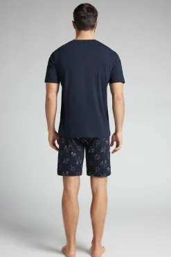 Pijama Corto de Algodón Super Dad