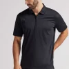 Polo de Manga Corta con Cremallera de Algodón Premium Mercerizado