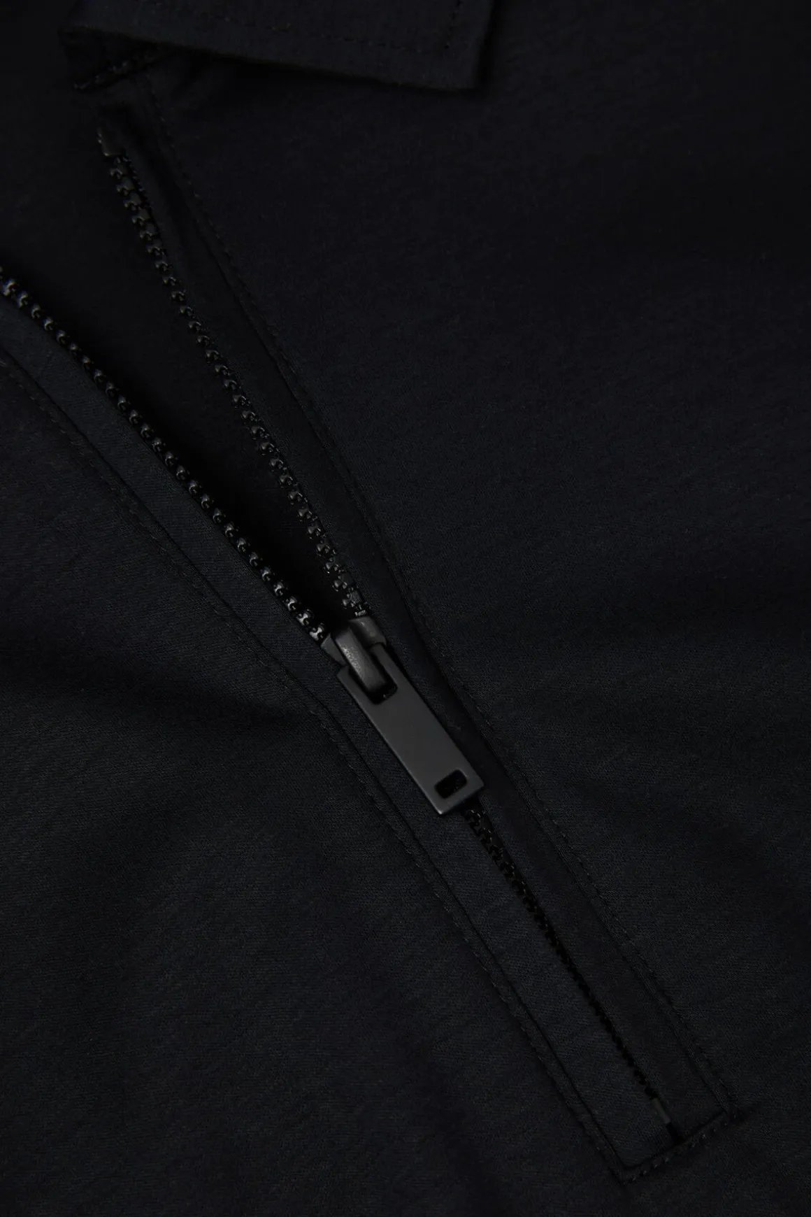 Polo de Manga Corta con Cremallera de Algodón Premium Mercerizado