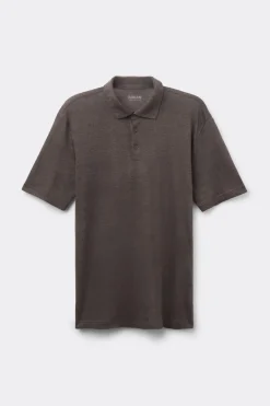 Polo de Manga Corta de Lino