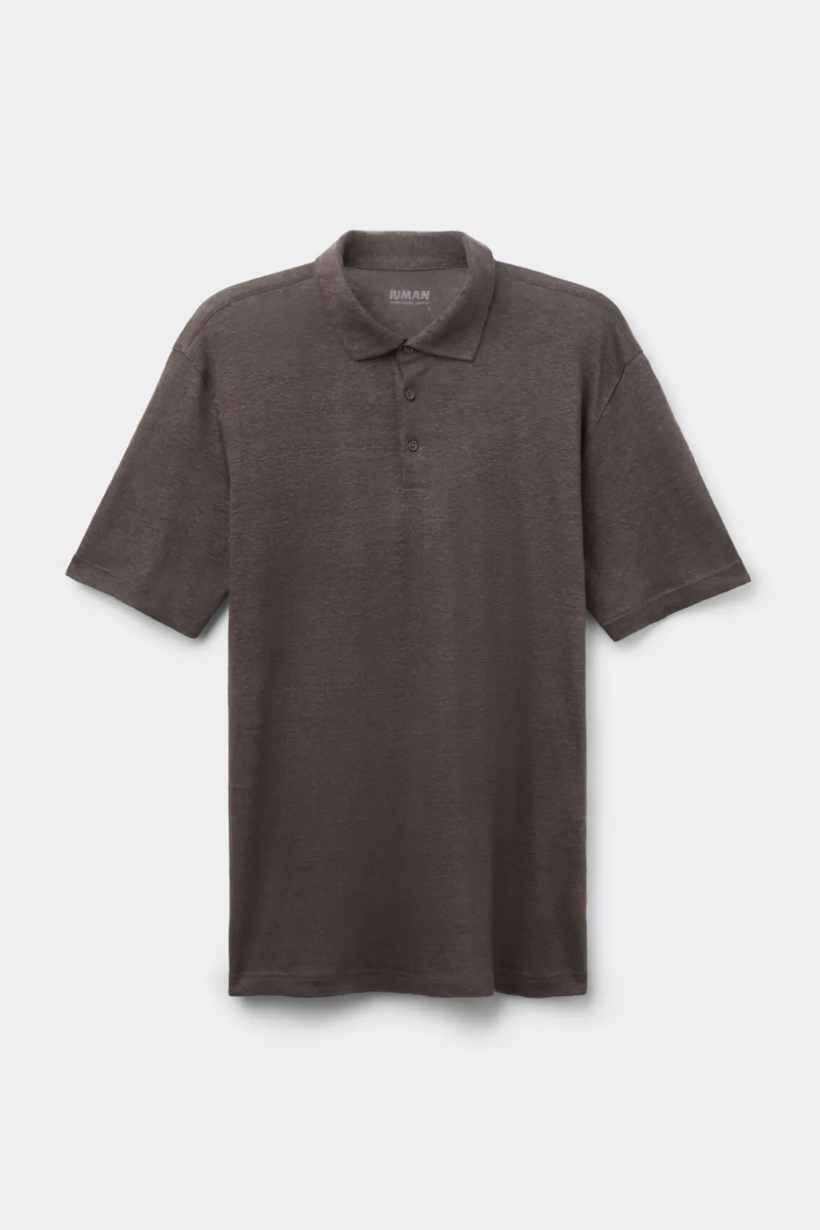 Polo de Manga Corta de Lino