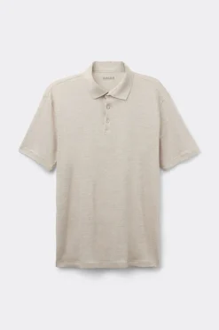 Polo de Manga Corta de Lino