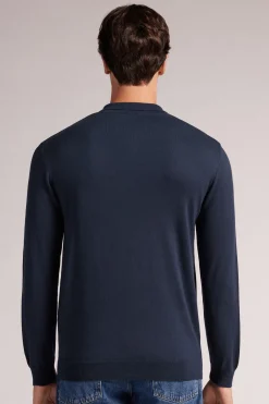 Polo de Manga Larga de Punto