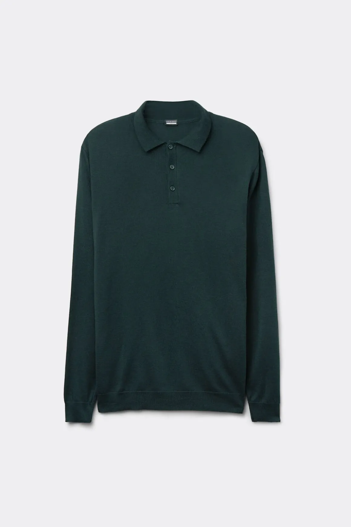 Polo de Manga Larga de Punto