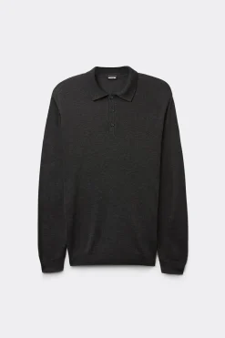 Polo de Manga Larga de Punto