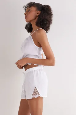 Shorts de Lino Sophisticated Allure
