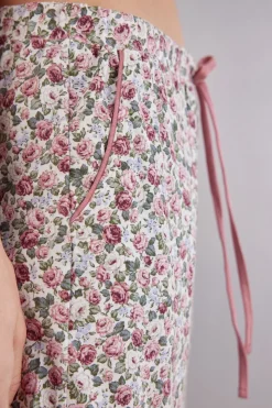 Shorts de Modal Floral Romance