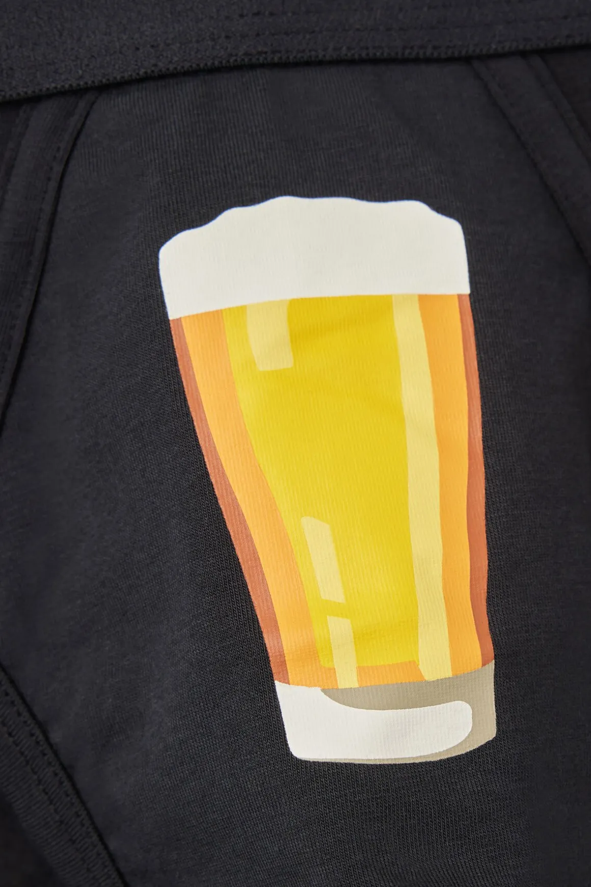 Slip Algodón Superior con Estampado Cerveza