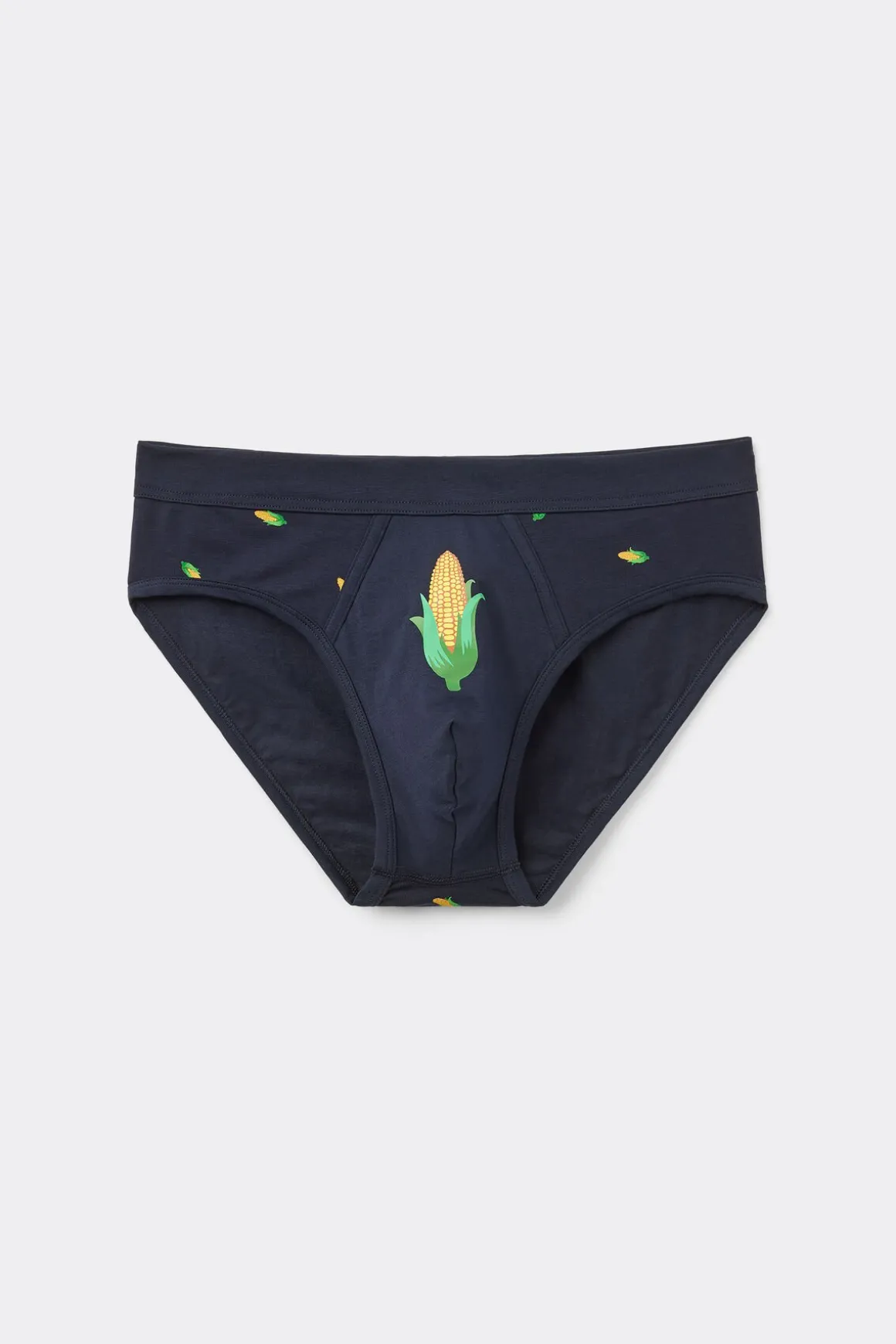 Slip Algodón Superior Estampado Mazorcas