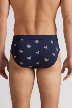 Slip Algodón Superior Tom y Jerry