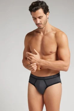 Slip de Hombre de Algodón Superior con Logotipo