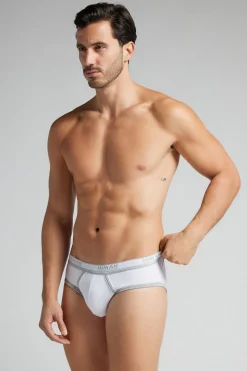 Slip de Hombre de Algodón Superior con Logotipo