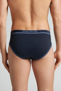 Slip de Hombre de Algodón Superior con Logotipo