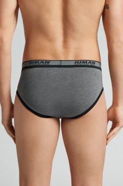 Slip de Hombre de Algodón Superior con Logotipo