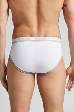 Slip de Hombre de Algodón Superior con Logotipo