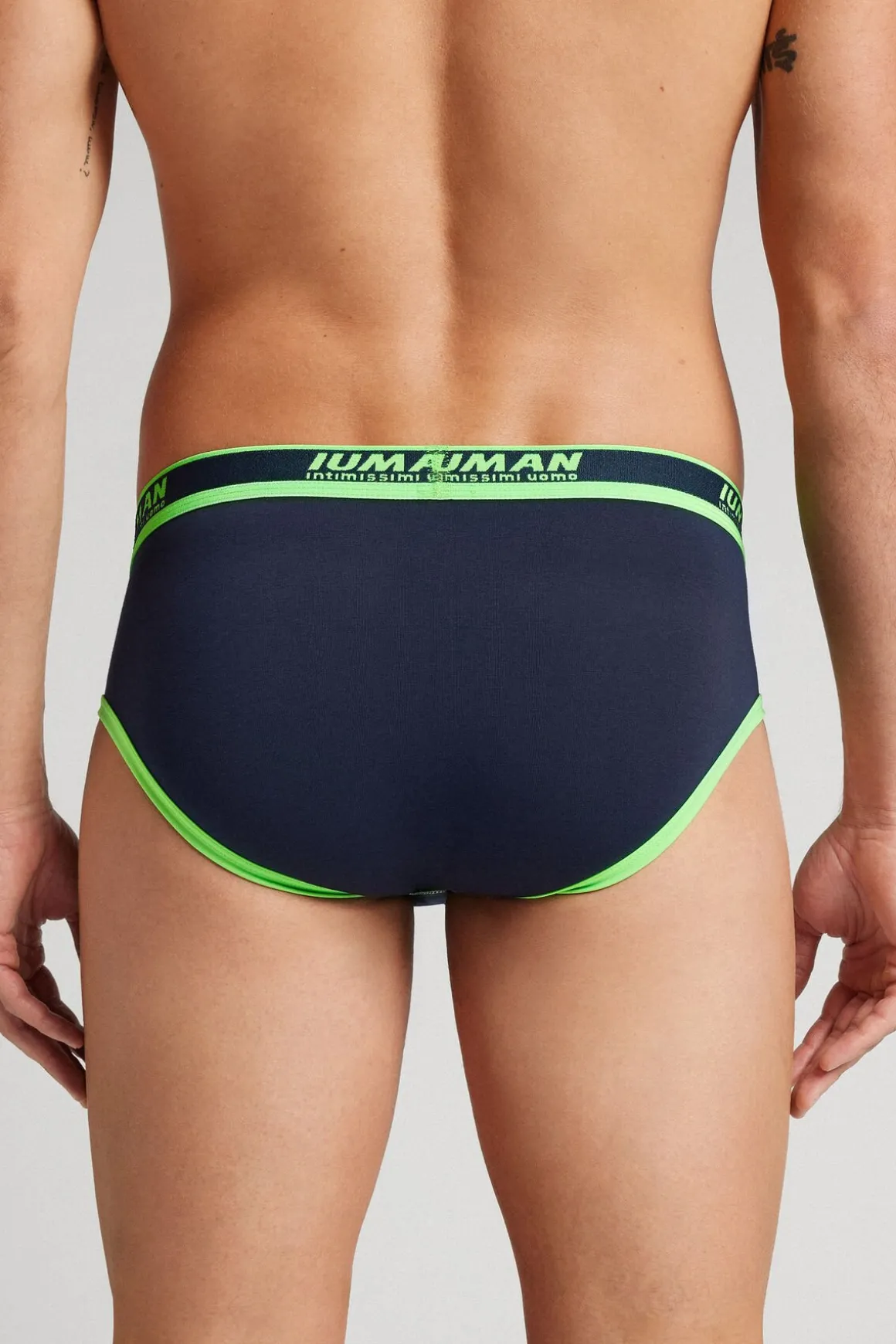 Slip de Hombre de Algodón Superior con Logotipo