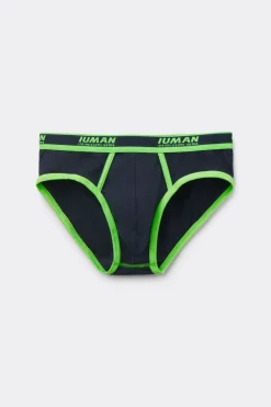 Slip de Hombre de Algodón Superior con Logotipo