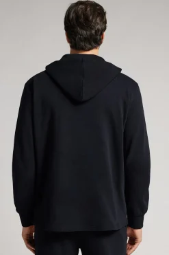 Sudadera de Algodón con Cremallera