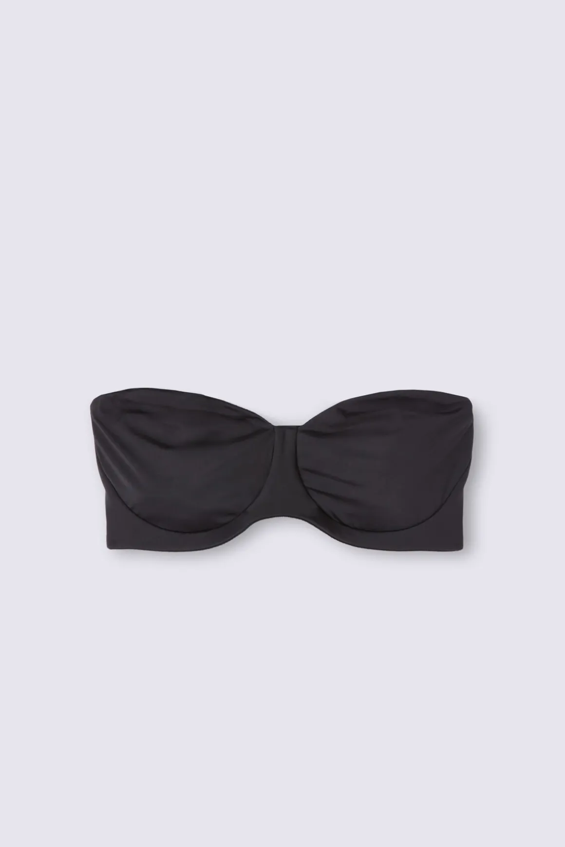 Sujetador Balconette Bandeau Diletta de Microfibra Ultralight