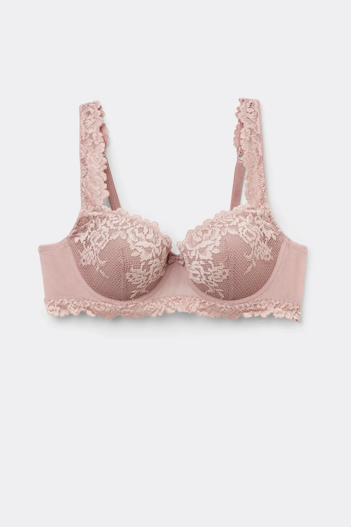 Sujetador balconette push up con encaje Sofia Pretty Flowers