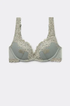 Sujetador Super Push-Up de Encaje Balconette Gioia Pretty Flowers