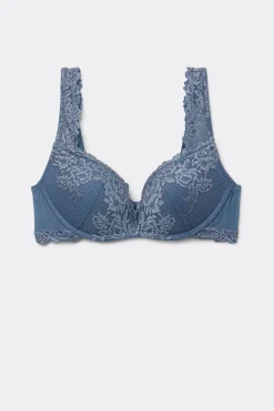 Sujetador Super Push-Up de Encaje Balconette Gioia Pretty Flowers