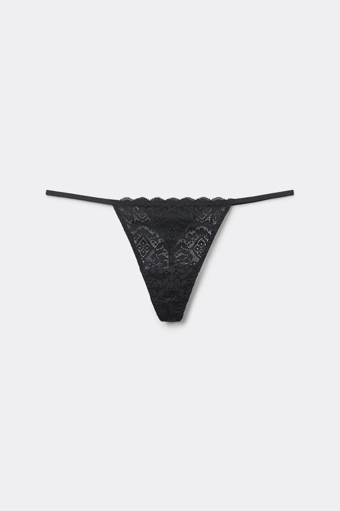 Tanga de Tira Lateral de Encaje