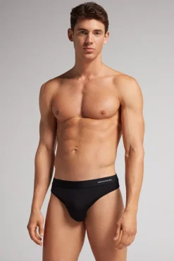 Tanga Hombre de Microfibra con Logo