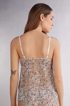 Top de Encaje Floral Romance
