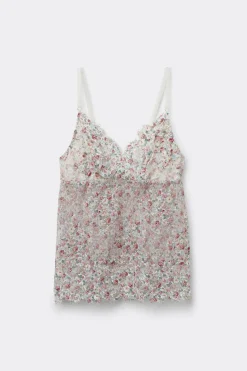 Top de Encaje Floral Romance