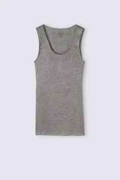 Top sin Mangas de Cashmere Ultraligero de Modal