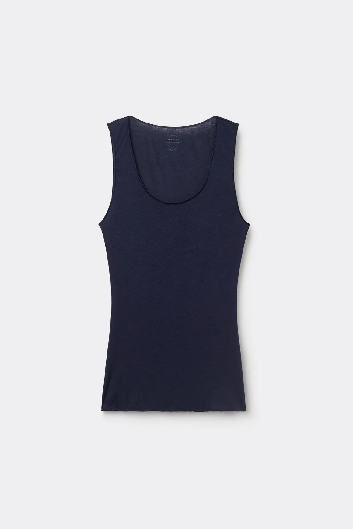 Top sin Mangas de Cashmere Ultraligero de Modal